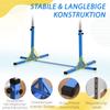 Sbarra Orizzontale da Ginnastica Regolabile in Altezza per Bambini, Bambini Junior Kip High Bar Fitness, Blu