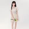 French Design Lace Dress Women's High-end Niche Bubble Sleeve Princess Dress