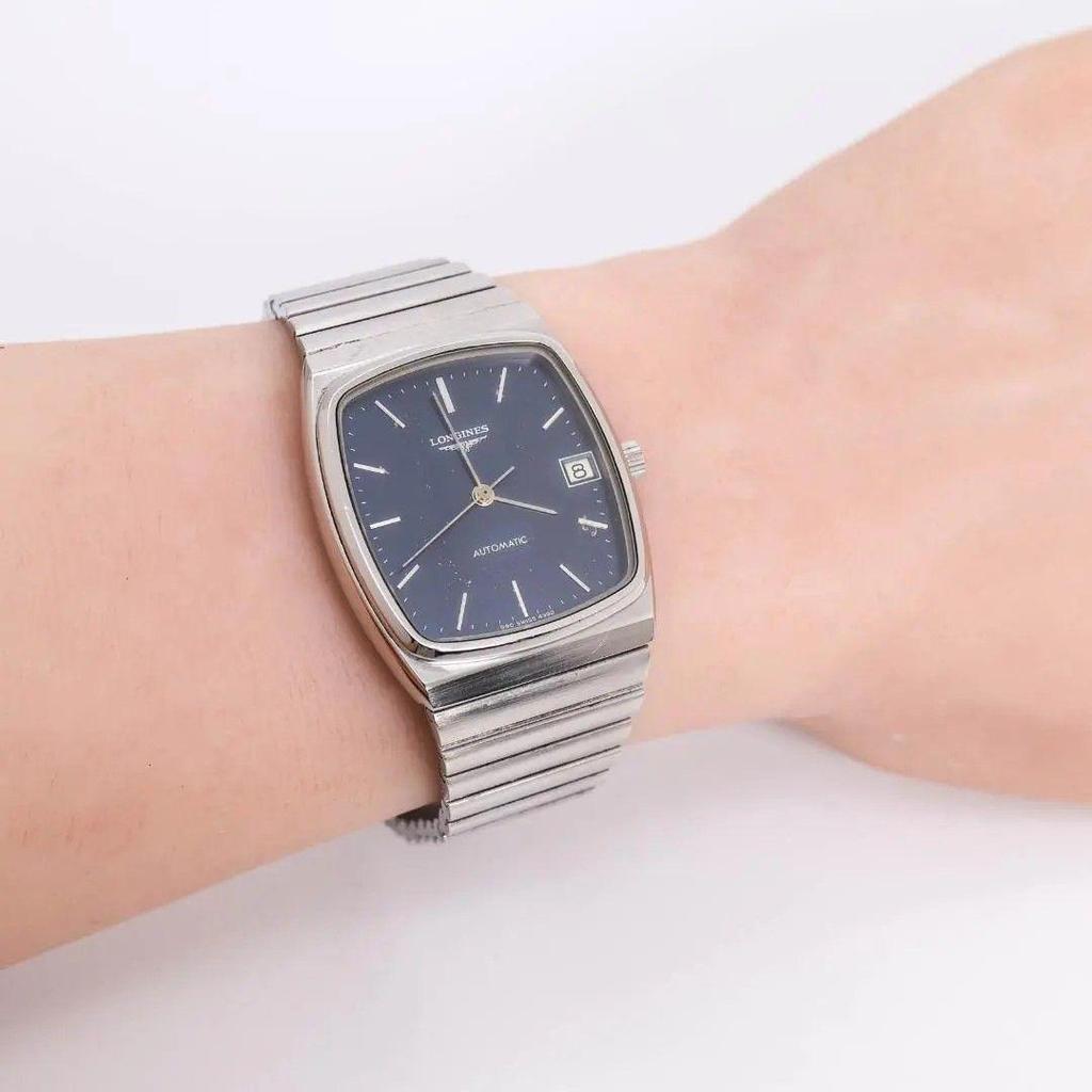 Used Operation LONGINES AUTOMATIC Watch Automatic Winding Square 3755