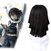 Stylish Black Layered Short Hair Wig For Cosplay Demon Slayer Kimetsu No Yaiba