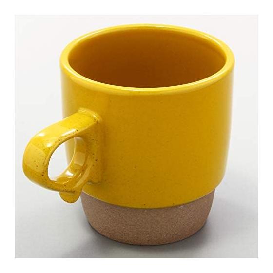 Hamato Hasami Ware Aizome Kiln Stax Mug Yellow 388521 300ml