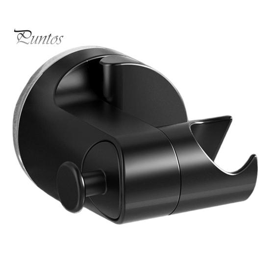 

Кронштейн для душевой стойки с крючком, прочный клей, водонепроницаемый, сменный держатель для душевой стойки чёрный