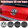 CDC1 Valve Stems Caps For Volkswagen Touareg 2011-2015 Rear Emblem Trunk Badge Logo Rear Tailgate Decal Sticker Compatible With VW To