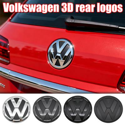 VCX-Rear Emblem Trunk Badge Logo Rear Tailgate Decal Sticker Compatible with VW Touareg II Facelift For Touareg 2011-2015