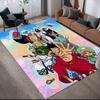 One Piece Collage Anti-Slip Floor Mat, Rectangular Carpet for Living Room, Bedroom & Game Zone, Home Decor