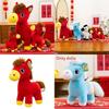 Chinese Zodiac Horse Plush Toy With Pp Cotton Filling For New Year Gifts And Collectors
