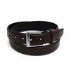 [HAWARD] Italian Leather Belt for Men (One Size Fits All, Brown)