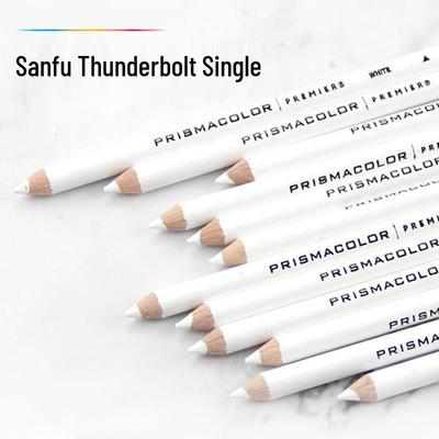 Sanfu Thunderbolt PC935 Black & PC938 White Oil-Based Drawing Pencils
