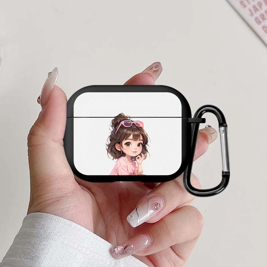 

Чехол для Airpods 3 4 2 Pro 1 Pro3 Pro2 Чехлы для наушников Обложка Рваные джинсы Девушка Крутой Airpods 2