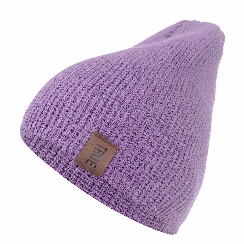 Hot Sale Unisex Casual Beanie Hat Men Women Basic Knitted Winter Hat Streetwear Beanie Cap