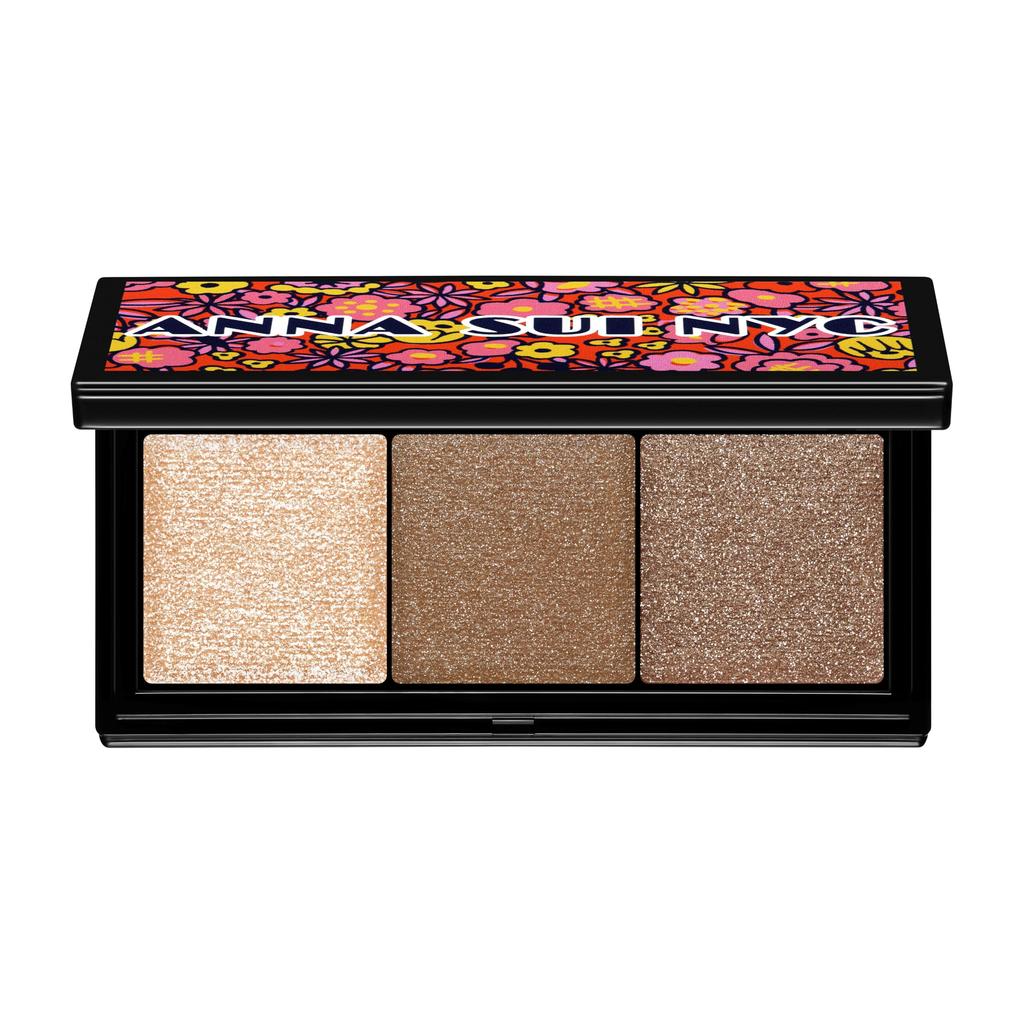 ANNA SUI 3 Color Palette 02: Modern Brown Sophisticated Palette