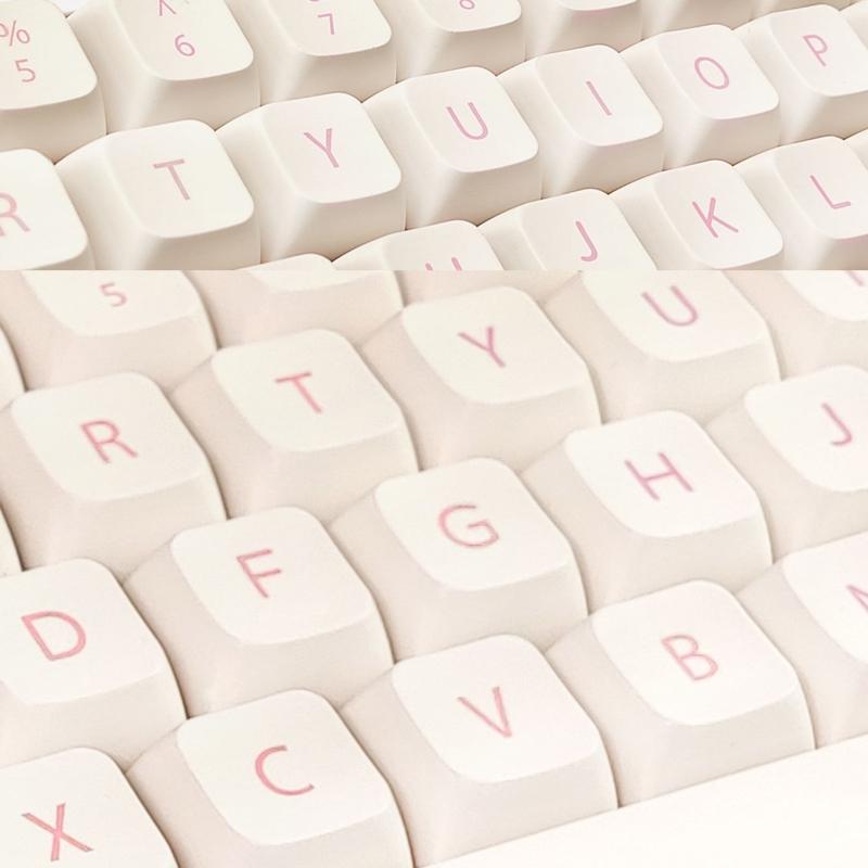 133-Key Keycap PBT DA Profile Keycaps For 61/87/96/98/104/108 Mechanical Keyboard Cloud Personality for Key Caps