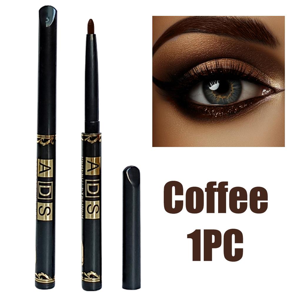 3 Adet Su Geçirmez ve Ter Geçirmez Siyah Eyeliner Kalemi - Uzun Süre Kalıcı Bulaşmaya Dayanıklı Cesur Göz Makyajı İçin, Mükemmel İçin Kolay Kaygan Formül