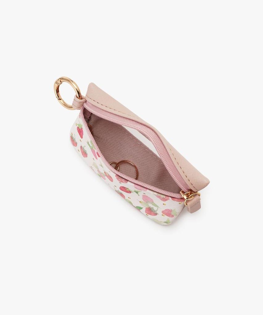 Afternoon Tea Living JS21 Strawberry Multi-Case with Carabiner, White