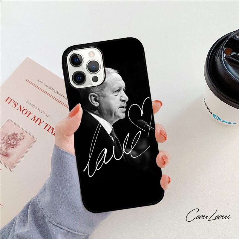 Turkey Recep Tayyip Erdogan Phone Case For iPhone 17 Air 14 15 16 13 12 Max For Apple iPhone 17 Air 11 Pro Max Plus Coque
