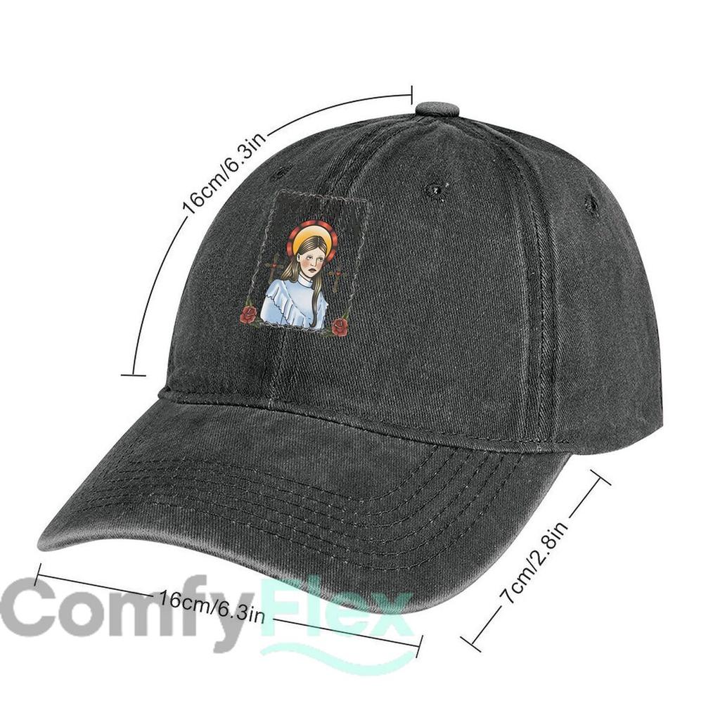 Ethel Cain Portrait Fashion Washed Baseball Cap Hat Outdoor Activities