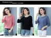 2024 Women's Lightweight Long-Sleeve Knitted Top - Perfect for Early Autumn
