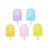 Mini Luminous Ice Cream Resin Accessories for DIY Phone Cases & Fridge Magnets