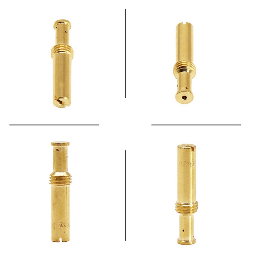 19-piece/set Carb Main Nozzle Set Main Intermediate Jet Set Easy Assemble Brass Compatible-for EVO- TC- V-Twin Durable