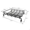 RC 1/10 Metal Roof Rack DIY Lightweight Upgrade Luggage Carrier for D90 Crawler Body Toy