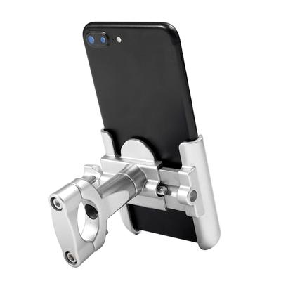 Supporto per Telefono da Bicicletta in Lega di Alluminio Universale, Rotazione a 360°, Regolabile, Supporto per Manubrio MTB, Moto, Bicicletta, Supporto GPS