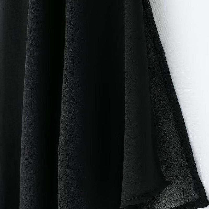 Kaslead New Arrival Women's Clothing Fashion Style Fashionable Asymmetric Translucent Cape Coat 2856222