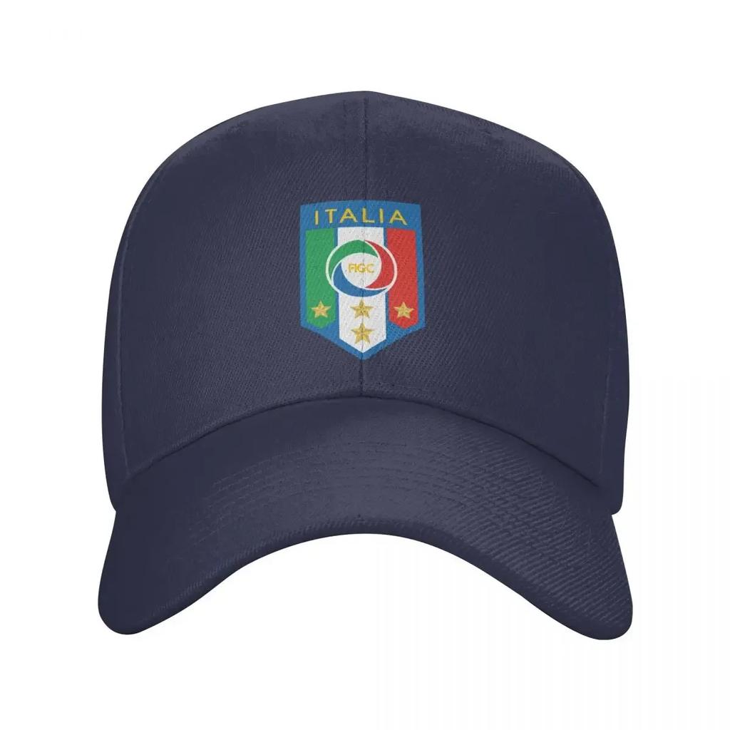 Personalized Italian Stars Football Legends Figc Baseball Cap for Unisex Women Breathable Italia Soccer Gift Dad Hat Streetwea