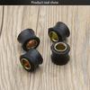 Motorcycle Shock Absorber Bushing - Rubber Cushion Damper for Electric Bikes and Motorcycles - 10mm/12mm Inner Diameter - Black