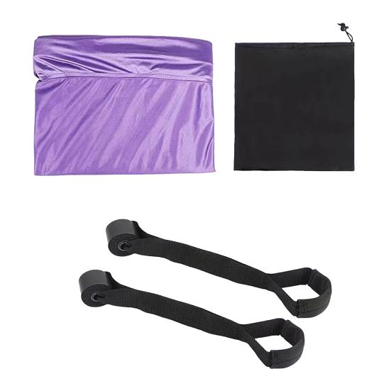 Aerial Yoga Stretching Strap Leg Waist Back Stretch Band Backbend Training Rope Yoga Door Swing for Fitness Gymnastics Dance Aerial Ballet