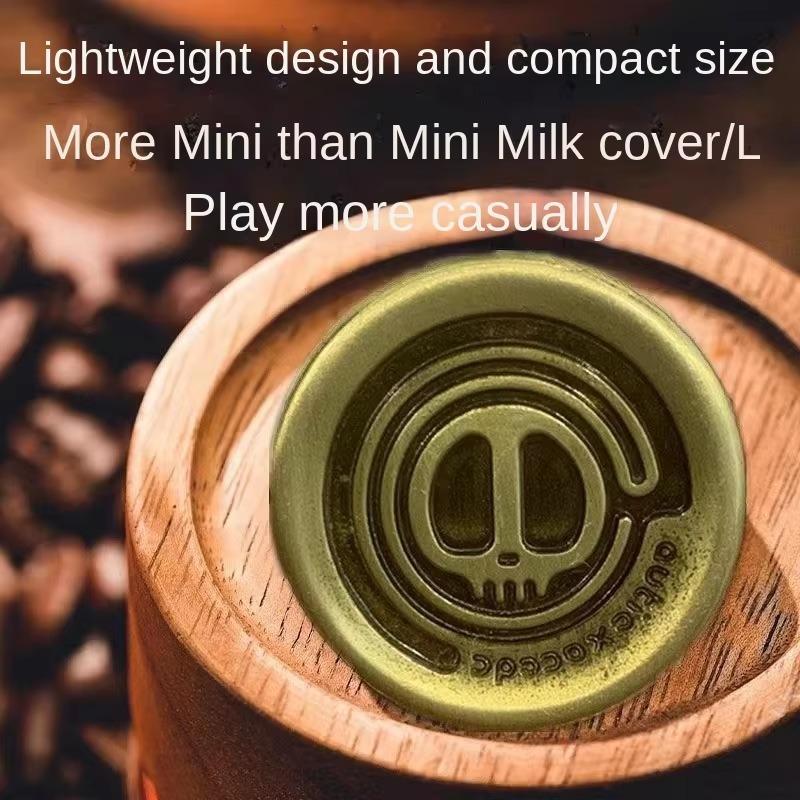 Alloy Magnetic Push Coin Haptic Push Card Sensory Toy Mini Fidget Stress Reducing Toys Hand Relieving Decompression Gadgets