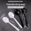 ZISIZ Disposable Plastic Spoons