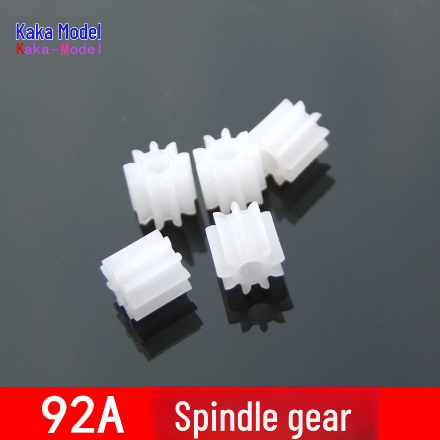 92A 9-Tooth Motor Gear, 2mm ID Spindle Gear Assembly
