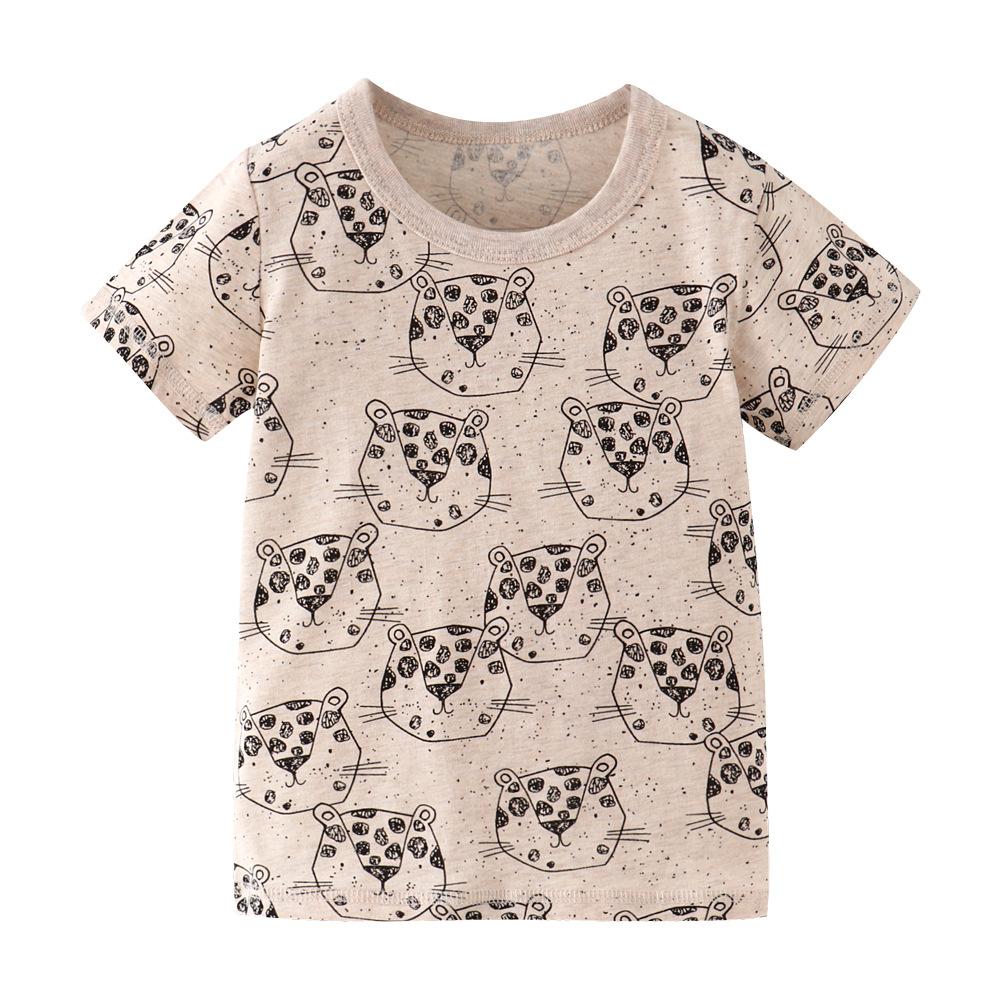 Children s T-shirts Boys  short-sleeved T-shirts Children s summer new T-shirts 100