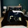 Animal Duvet Cover Set 2/3Pcs Deer Autumn Forest Leaves Bedding Set Wild Animals For Teens Queen King Size Polyester Quilt Cover