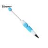 Creative Writing Supplies DIY Beadable Pen, Colorful Fancy Beaded Crafting Ballpoint Craft Pens for Adults Gift Students, Party Favors, Office