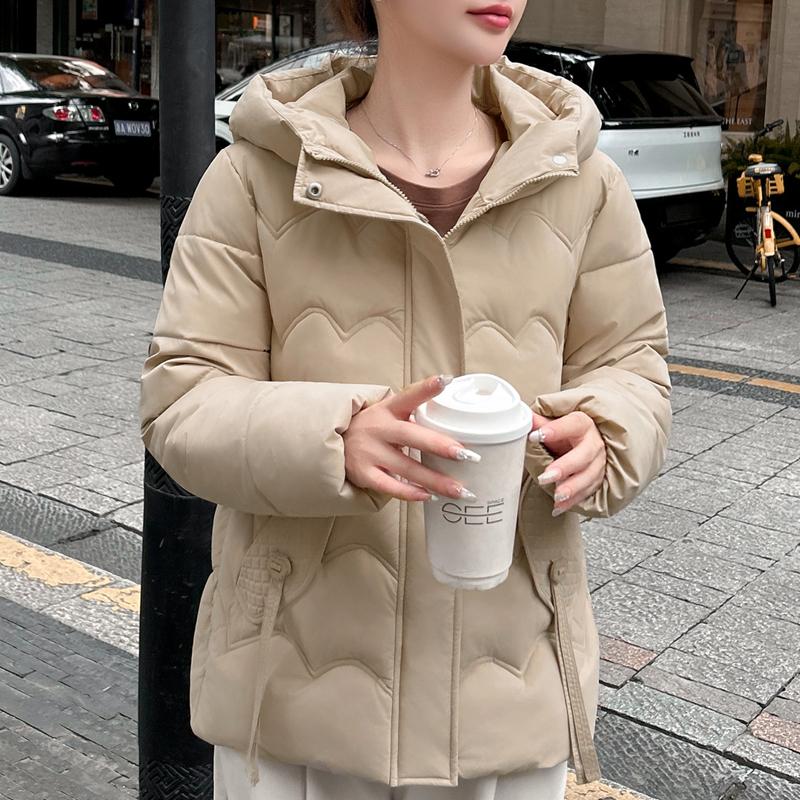

Модное женское пальто Зимние парки с капюшоном Свободные Толстые Теплые Женские куртки 3XL хаки