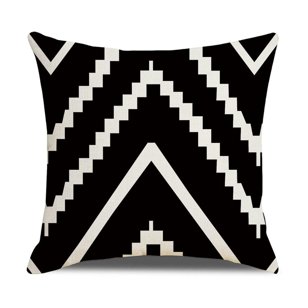 New Homeware Pillow Cover European Geometric Abstract Car Sofa Cushion Cover Cushion Cover