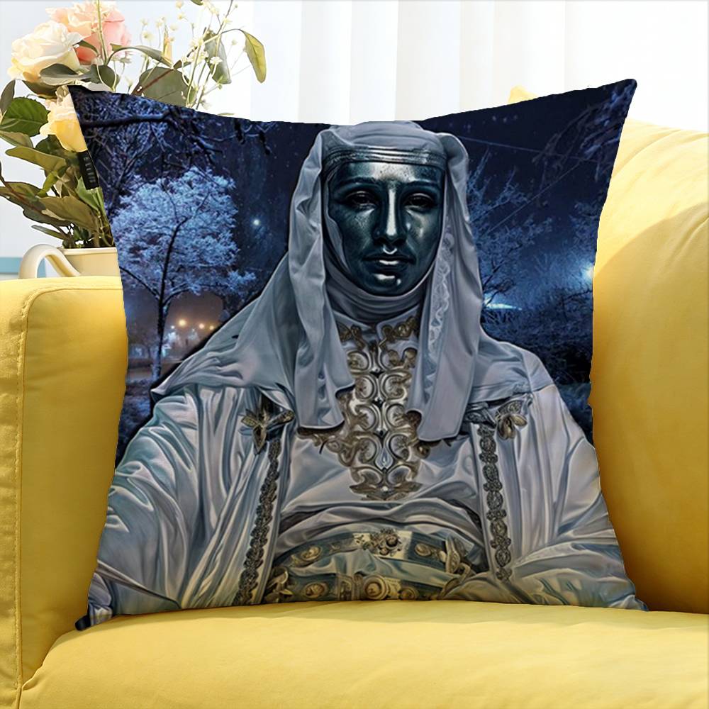 Baldwin Iv King Of Jerusalem Various Sizes Square Pillow Case For Car Home Bedchamber Decor
