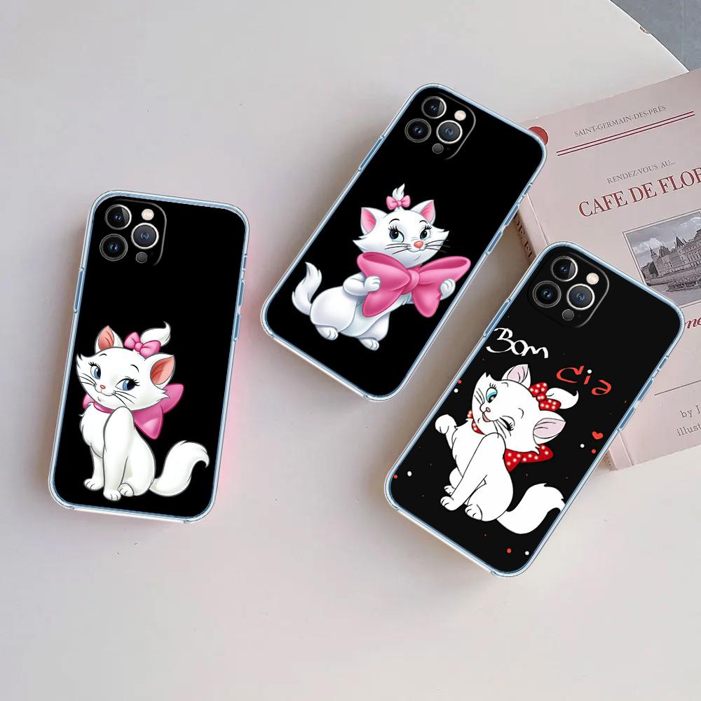 CJ99 The Aristocats Marie Soft Shell Transparent Phone Case for Motorola Moto G7 G8 G9 G84 G85 G73 G24 G15 Z2 Play Power Plus