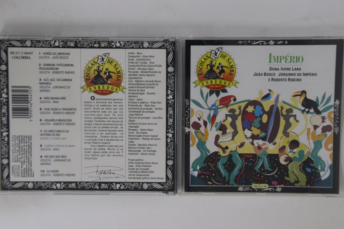 

CD VARIOUS - Imperio 8502112464447 COLUMBIA 1993 Brazil Latin Used