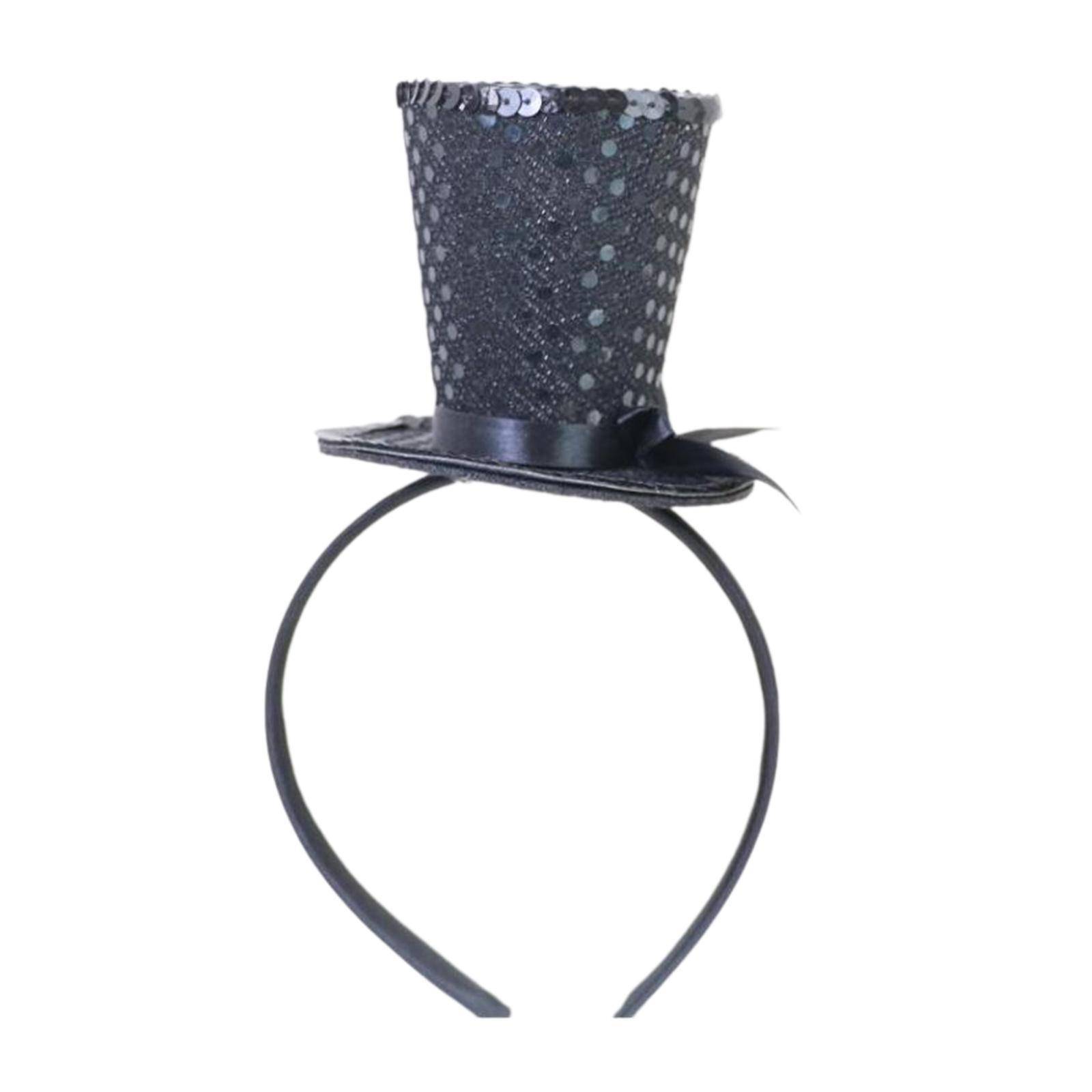 

Дитячий Вінтажний Федора Капелюх-циліндр Вишуканий Блиск для Чайної Вечірки Дитячий Костюм Капелюшок-таблетка Головний убір для 18