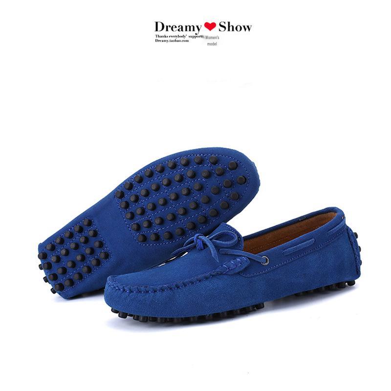 Men's Plus Size Suede Loafers Sizes 45-49: Casual and Comfortable Driving Shoes