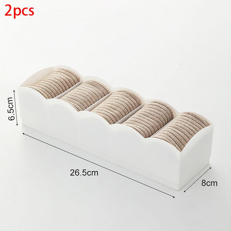 Socks Underwear Storage Box Stackable Drawer Organizer, Closet Organizers and Storage,Drawer Dividers for Nursery,Baby Clothes