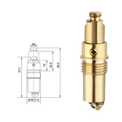 A1112 Ricambio Piletta Lavabo Vasca da Bagno Facile Click Clack Nucleo a Molla
