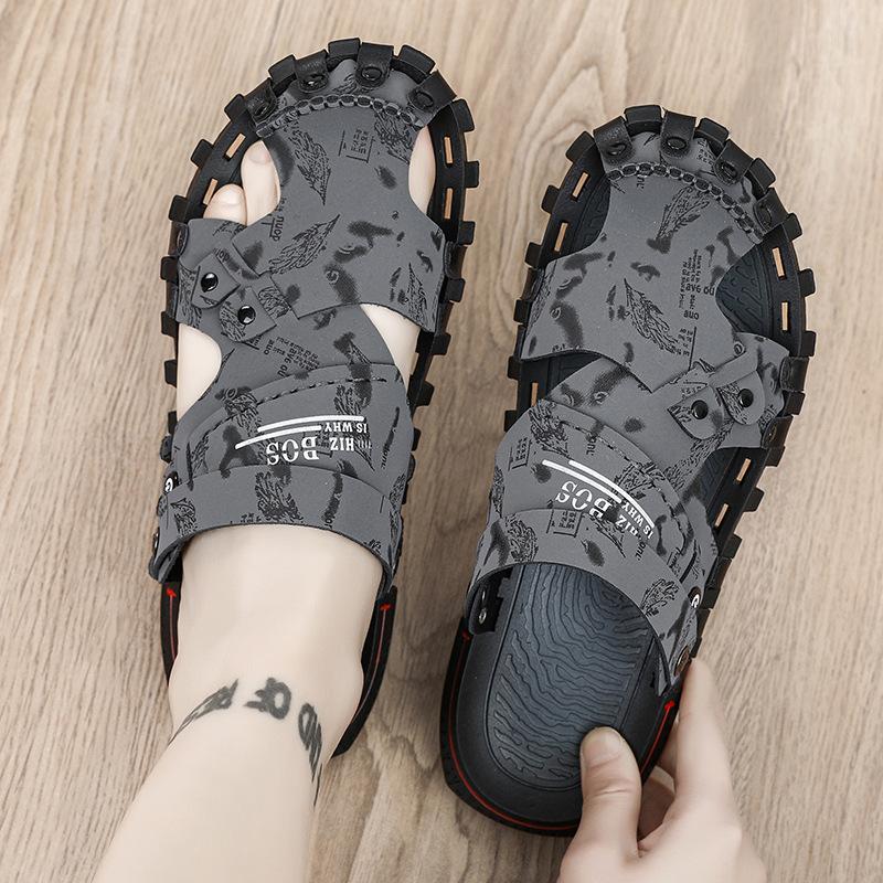 2023 Summer Anti Slip, Anti Odor, External Wear, Driving To Work, Dual Use, Cool Towers, Outdoor Beach Baotou Slippers