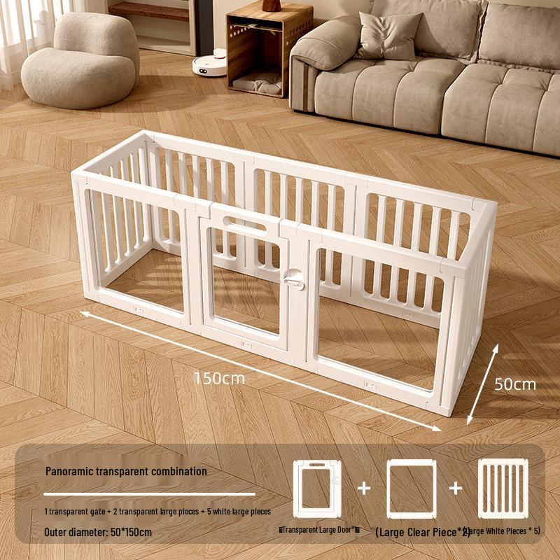 Indoor Pet Barrier: Dog & Cat Fence for Small to Medium Dogs, Dog Cage & House.