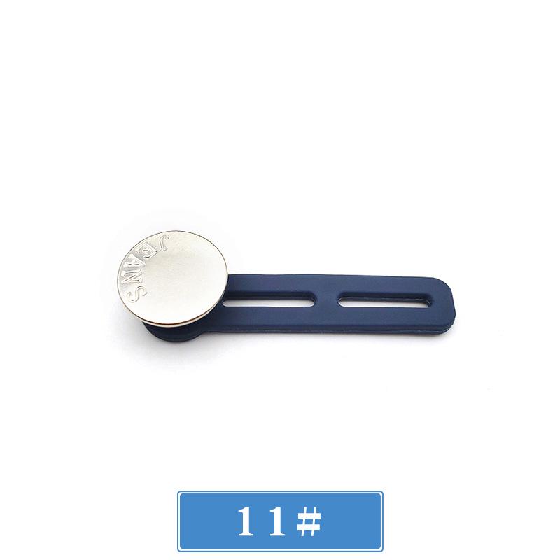 Adjustable No-Sew Waist Extension Button for Jeans