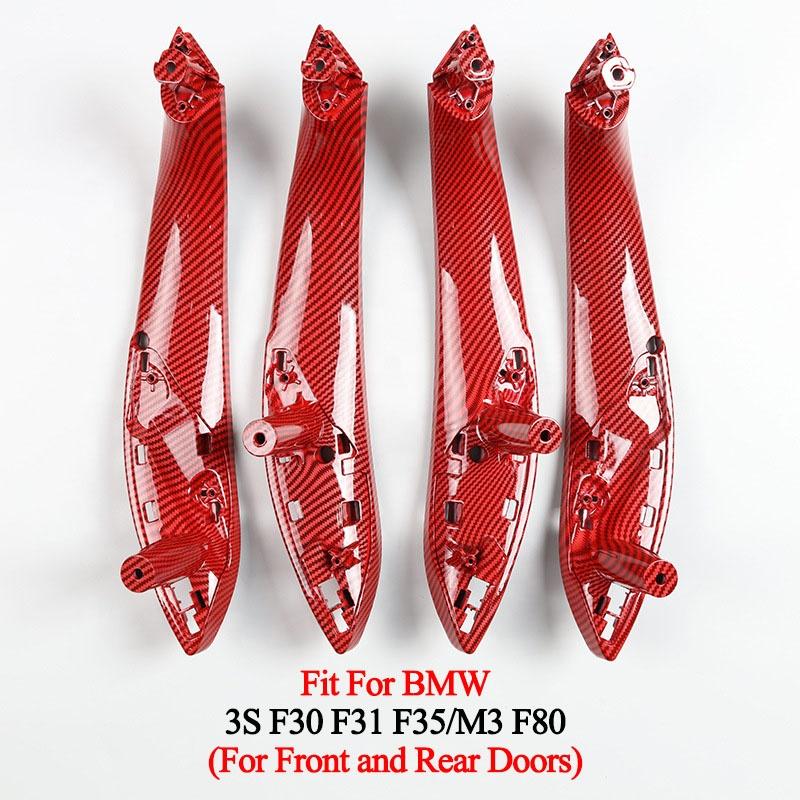 F30 Compleye Set Inner Door Handle for BMW 3 Series F30 316d 318d F31 320i 325d Inner Handle Pull Trim Cover 51417279311