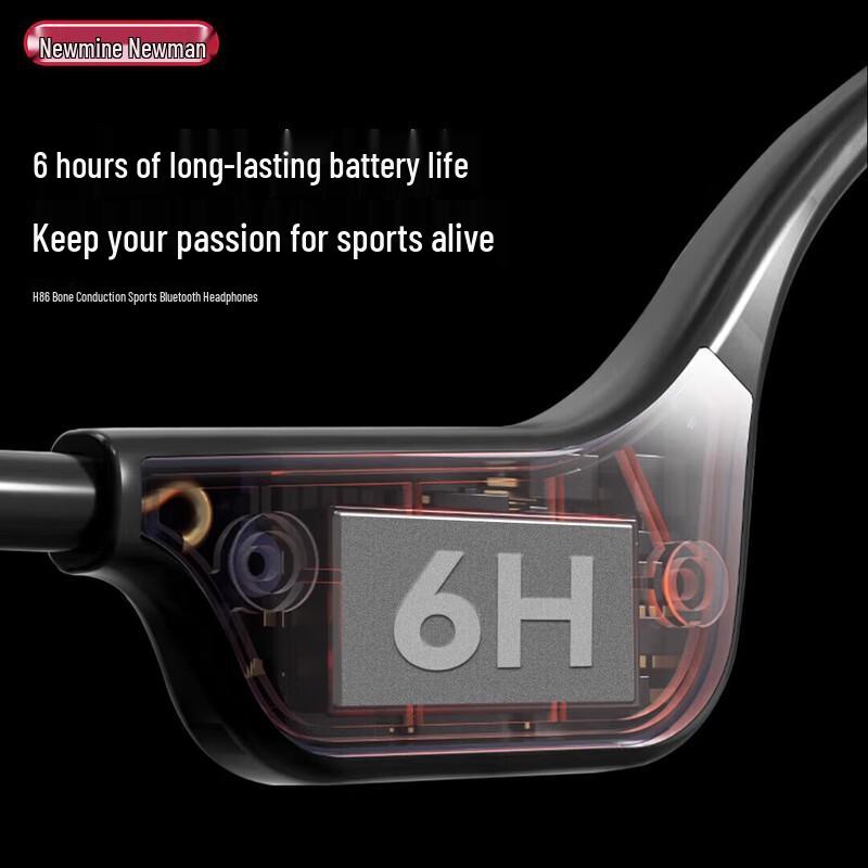 Newman H86 Bone Conduction Bluetooth Sports Earphones