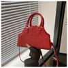 Niche Design Texture Bag Women's 2025 New Spider Web Versatile Casual Ins Foreign Style Shoulder Messenger Bag Tide